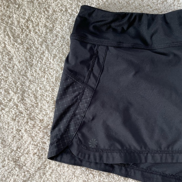 Athleta Black Running Shorts - Picture 3 of 4